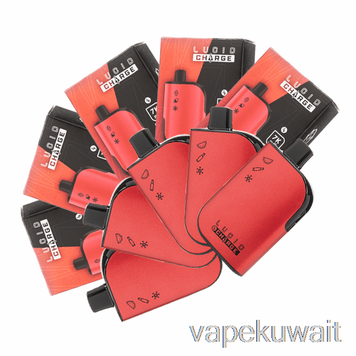 [10 عبوات] مجموعة عبوات Vape 7000 من شركة Lucid Charge للاستعمال لمرة واحدة